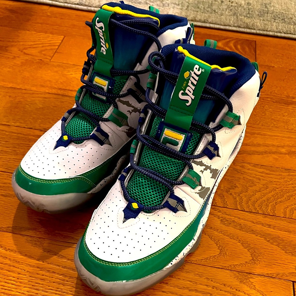 SIZE 12 MENS GRANT HILL SPRITE X FILA COLLAB LIKE NEW